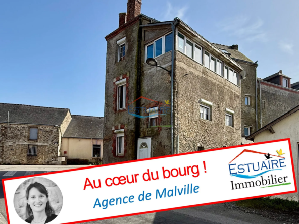 Maison à rénover à Malville – Potentiel pour résidence ou investissement