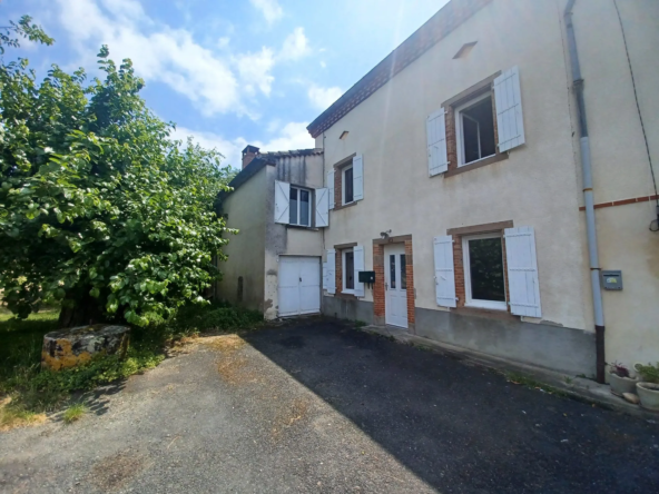 Maison de village de 108 m² avec jardin à Réalmont - Emplacement idéal