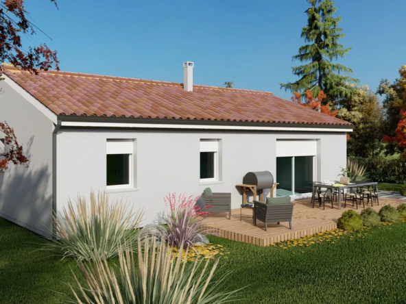 Maison neuve 3 chambres lumineuse avec grand séjour à Creysse
