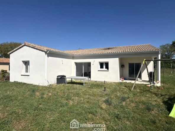 Maison neuve de 118 m² à Lavoux, 4 chambres, garage et terrain clos