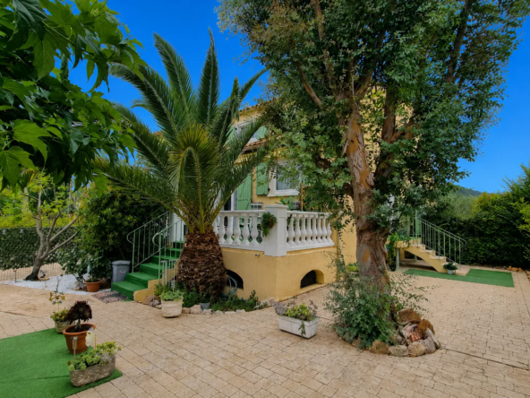 Villa provençale de 70 m2 à Vidauban avec 3 chambres et jardin clos