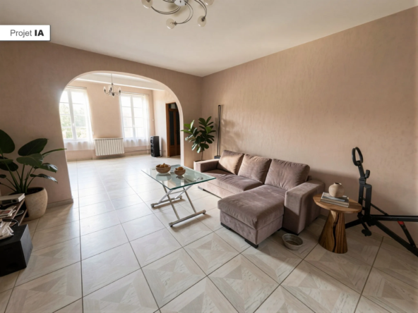 Spacieuse maison ancienne avec jardin plein sud à Sallèles-d’Aude à vendre