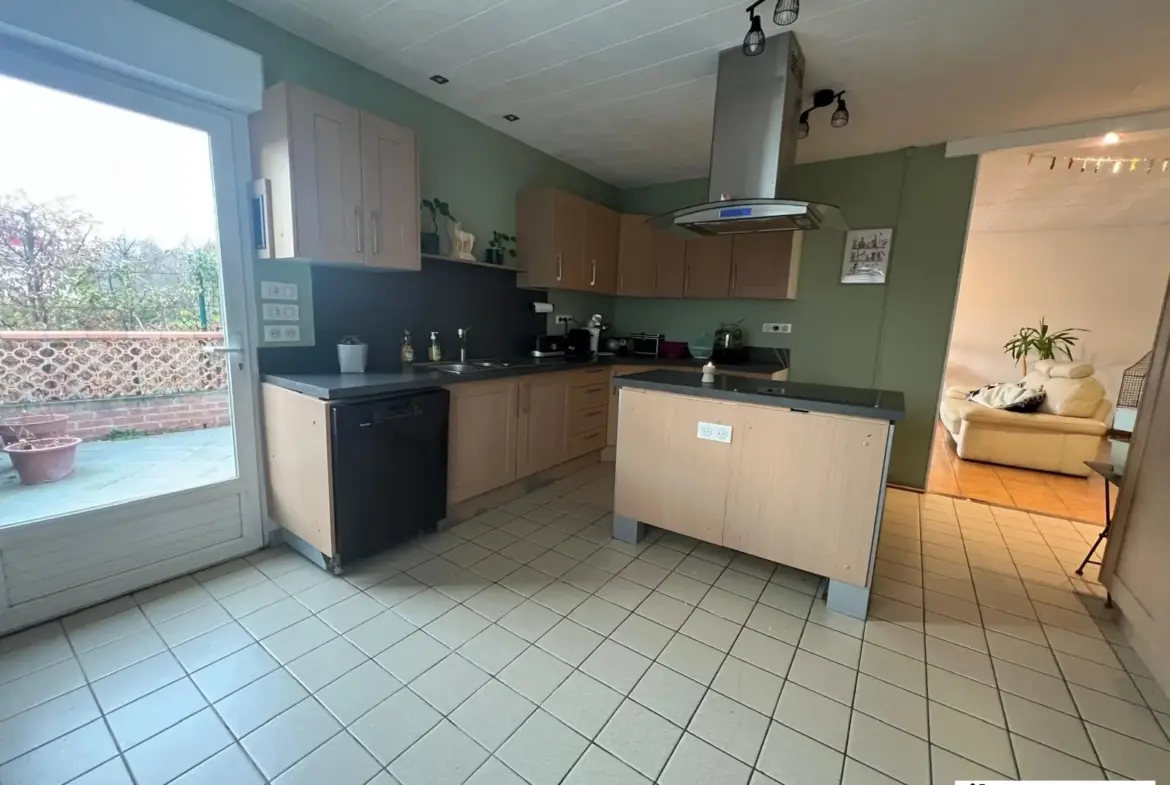 Maison individuelle de plain-pied avec sous-sol à Saint-Michel-sur-Ternoise 
