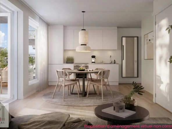 Appartement T2 neuf avec terrasse à La Seyne-sur-Mer, livraison 2028