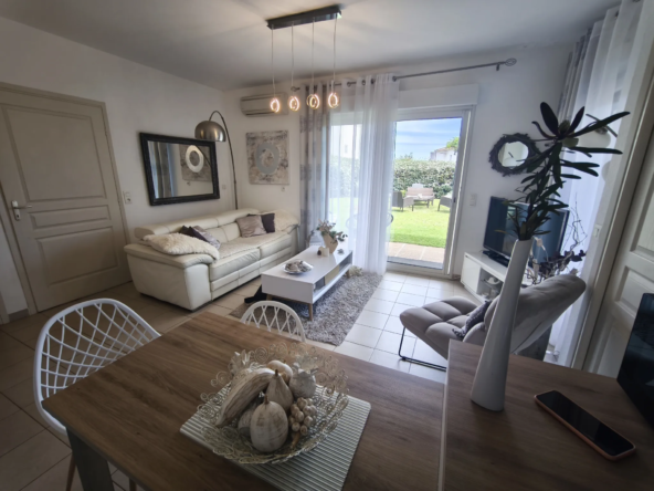 Appartement T3 en rez-de-jardin à Poggio-Mezzana avec terrasse et jardin