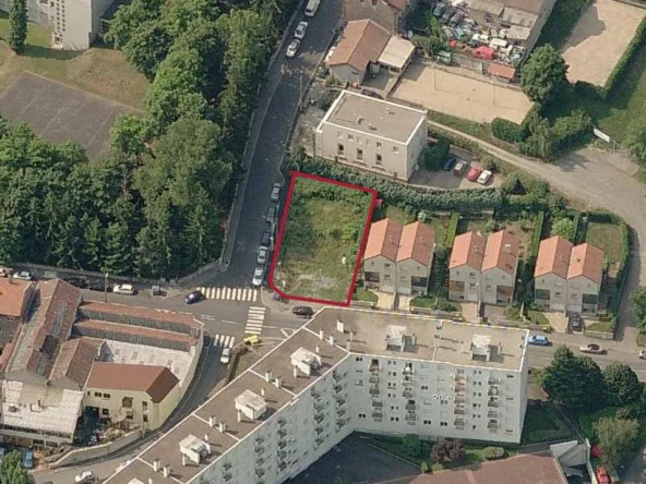 Terrain constructible viabilisé à Saint-Étienne Bellevue 419 m² – Opportunité rare