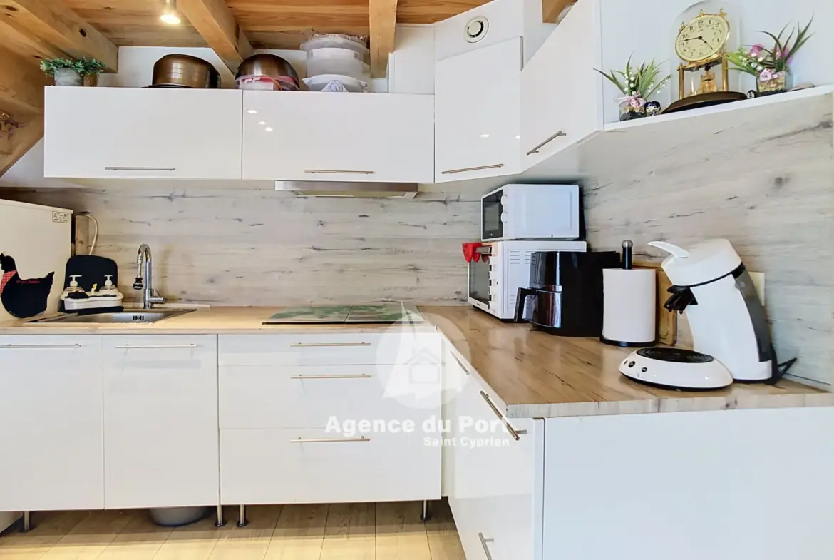 Vente Appartement 3 Pièces à Canet-en-Roussillon avec Terrasse et Mezzanine 