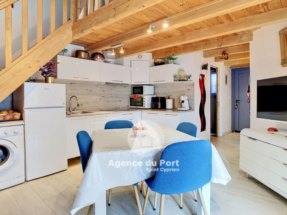 Vente Appartement 3 Pièces à Canet-en-Roussillon avec Terrasse et Mezzanine