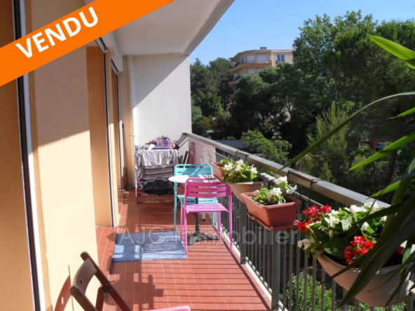 Appartement traversant de 73 m² à Aiguelongue, Montpellier avec cave et parking