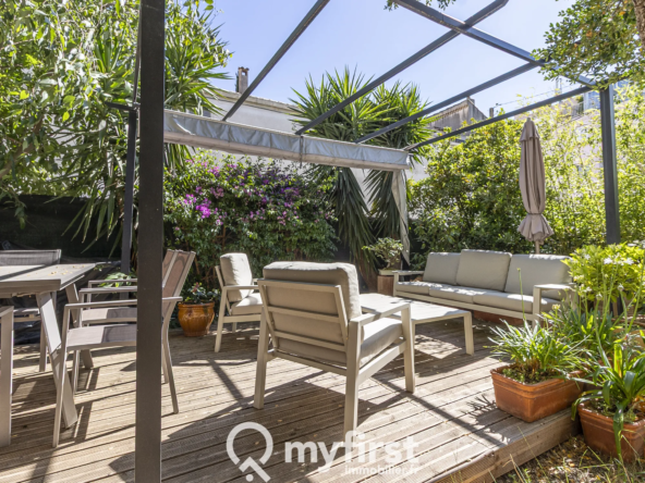 Appartement de type 3 avec jardin privé à Toulon - Charme de l'ancien