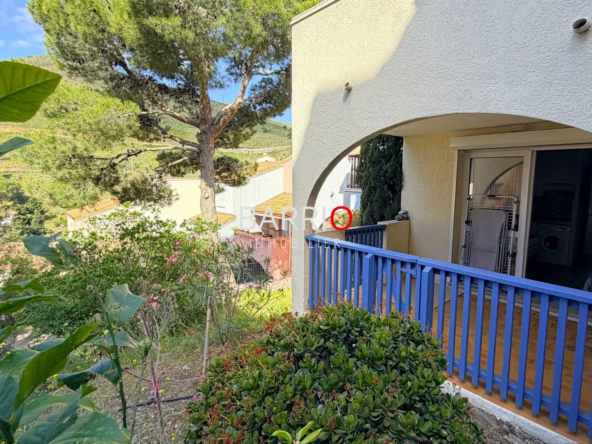 Appartement T2 rénové avec terrasse et piscine sur la Côte Vermeille