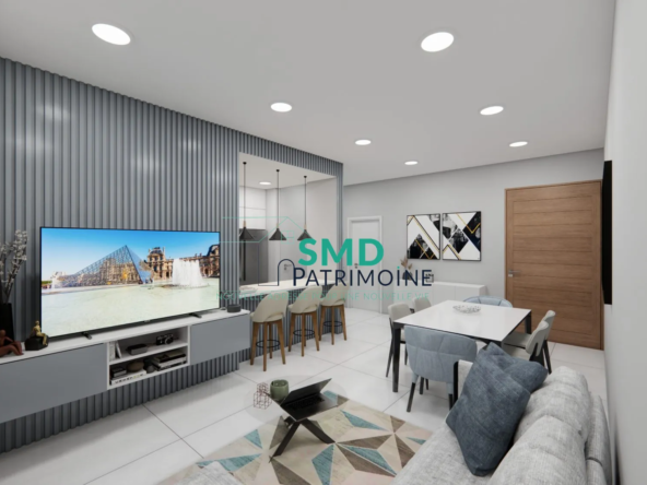 Appartement T2 à Palmarejo, Praia - Confort, Modernité et Sécurité