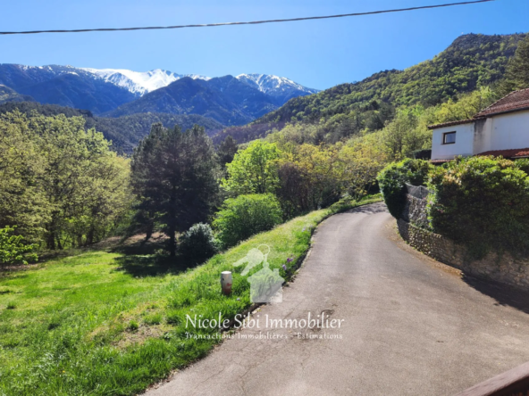 Studio à vendre à Vernet-les-Bains avec balcon, cave et parking privé
