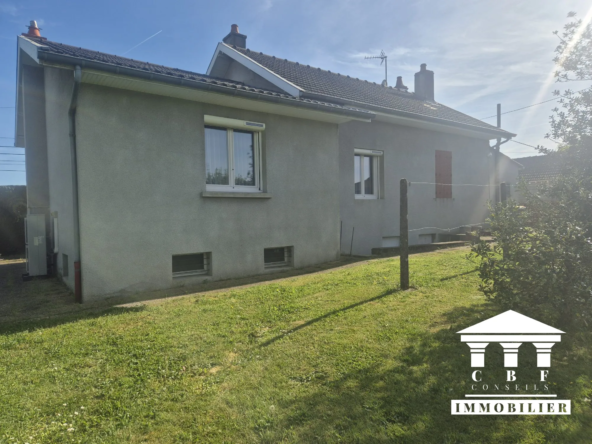 Maison individuelle avec vue campagne proche des commodités à Montceau-les-Mines