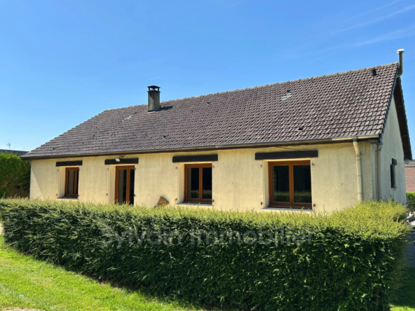 Vente maison 3 pièces avec grand hangar à Feuquières - 3 250 m² de terrain