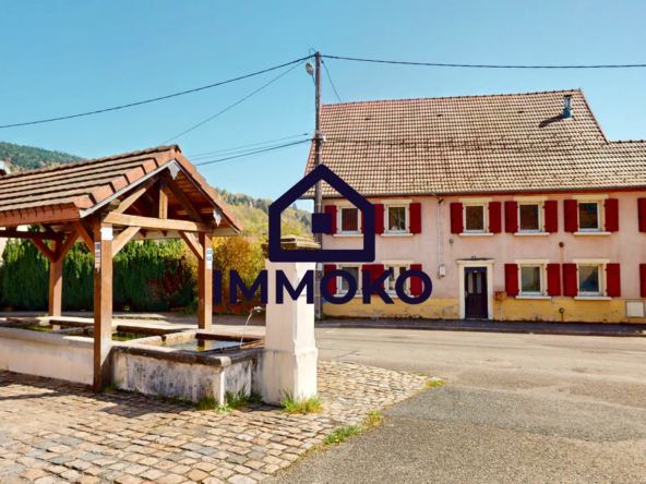 Immeuble à rénover à Giromagny avec potentiel de développement locatif