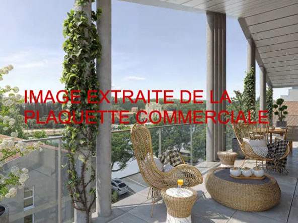 Appartement T3 neuf à Béziers - 65,3 m², livraison 2028, prix attractif