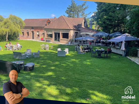 Grand restaurant avec extérieur, capacité et potentiel à Valenciennes