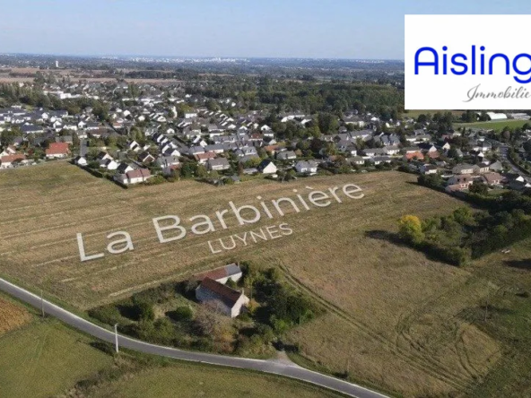 Terrains viabilisés à vendre à Luynes (37230) pour construire votre maison