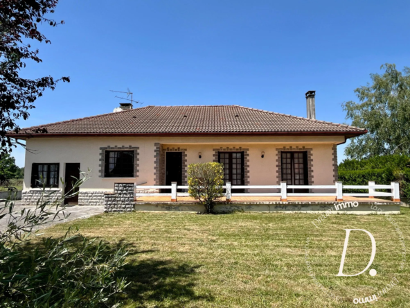 Maison de plain-pied à rénover avec grand terrain à Lannemezan