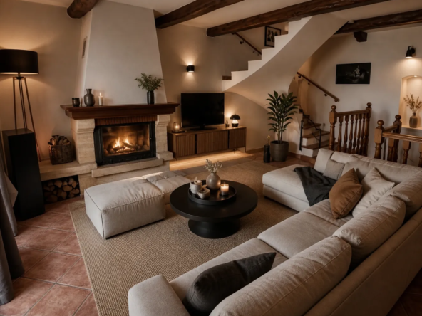 Maison de village avec 3 chambres à Cabannes - Garage et fort potentiel