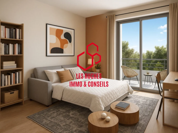 Studio neuf à Boissy-Saint-Léger avec balcon, livraison 2027