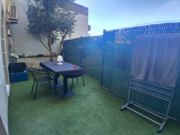Appartement T2 avec jardin et piscine à Perpignan - Résidence sécurisée