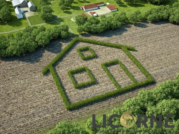Terrain constructible de 450 m² au Puy-Sainte-Réparade, emplacement privilégié