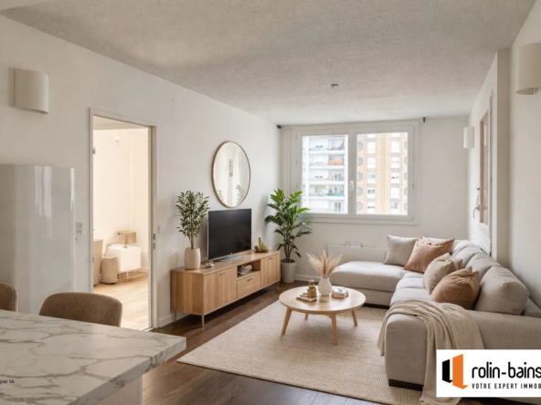 Charmant appartement T2 avec terrasse à Villeurbanne – Proche Lyon