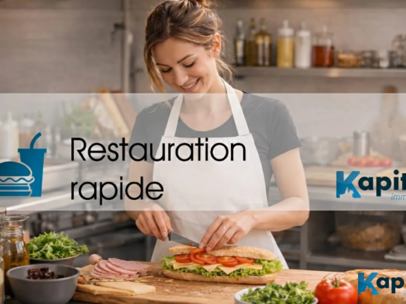 Fonds de commerce restauration rapide à Paris 9, emplacement stratégique dans le quartier Saint Lazare