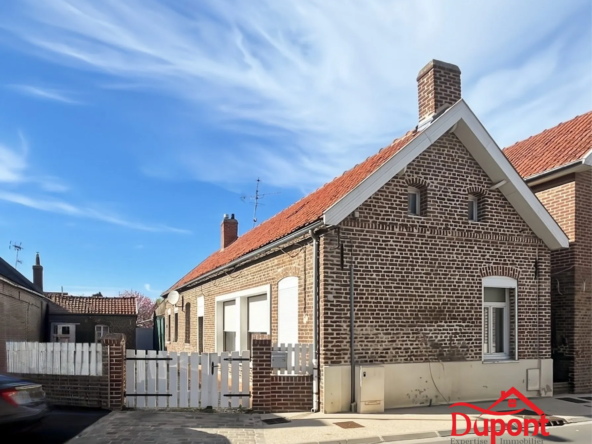 Maison ancienne à rénover de 90m² avec jardin à Paillencourt