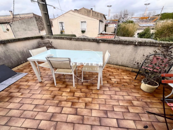 Charmante maison de village avec garage et terrasses à Baillargues