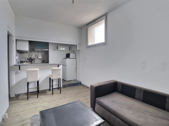 Appartement T2 à vendre à Montpellier Gambetta, 36 m², Balcon, proximité Écusson