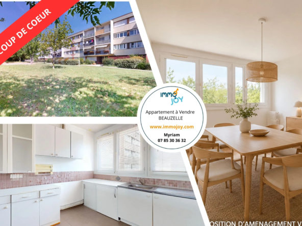 Appartement T4/5 lumineux avec balcon et cave à Beauzelle - Idéal famille