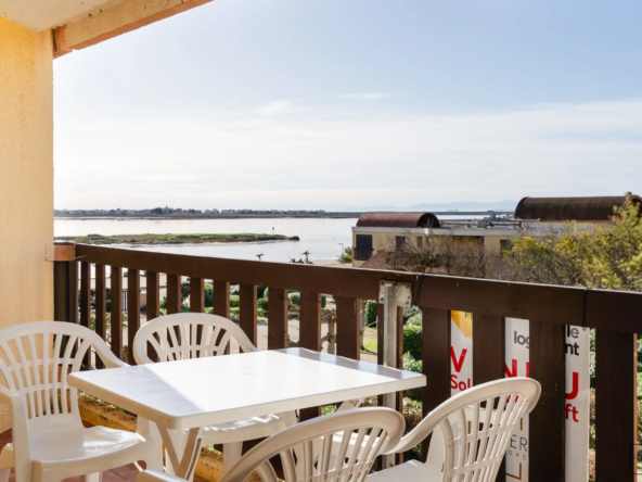Appartement 2 pièces avec vue mer à Gruissan - En exclusivité au Grazel