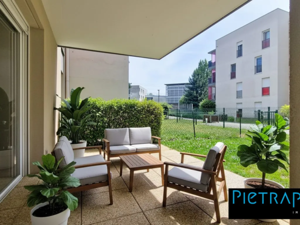Appartement 46,70 m² avec terrasse, jardin privatif et box à Champagne-au-Mont-d'Or