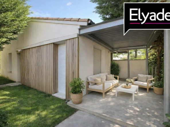 Villa T3 à vendre à Toulouse Saint-Simon avec jardin et parking privé