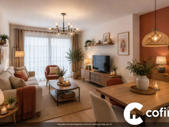 Appartement T3 à vendre à Pau – Quartier du Foirail, 72 m² lumineux et sécurisé
