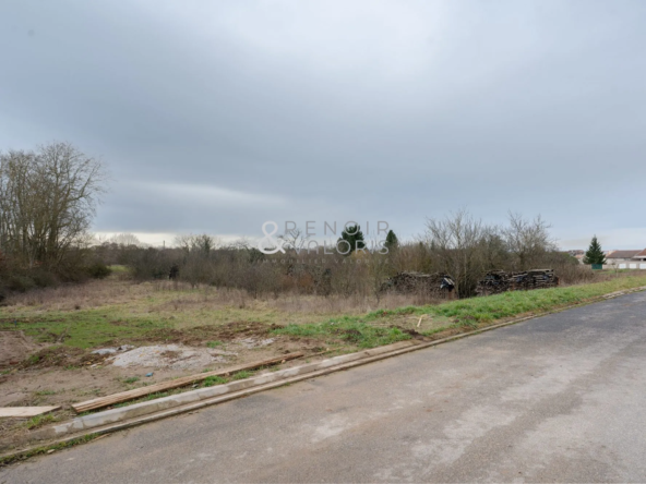 Terrain constructible viabilisé à Chaudeney-sur-Moselle proche Toul et Nancy
