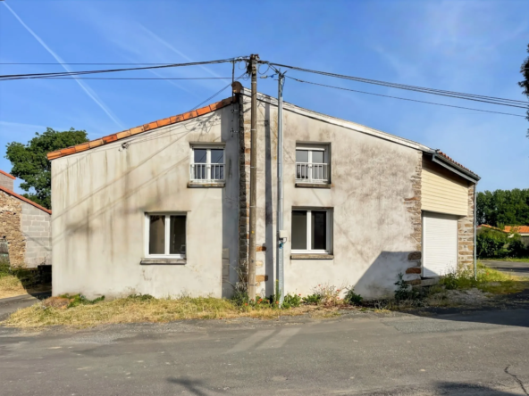 Maison de village 3 chambres avec dépendances à Clisson