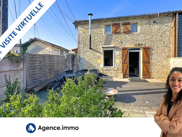 Maison ancienne en moellons à Braud-et-Saint-Louis avec grand potentiel