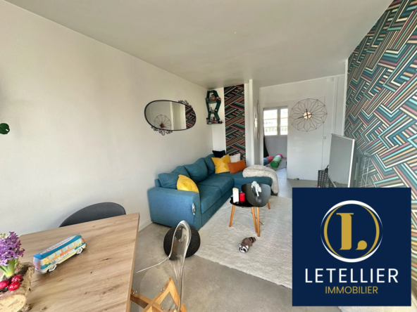 Beau appartement T3 avec balcon et parking à Rouen Flaubert