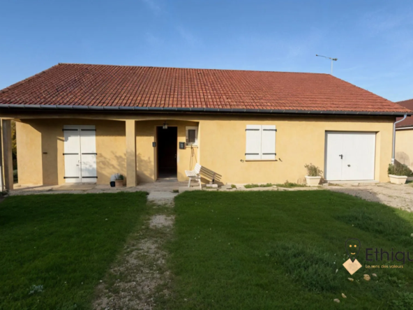 Maison de plain-pied 90 m² à Colombey les Deux Églises, proche Chaumont avec jardin et garage