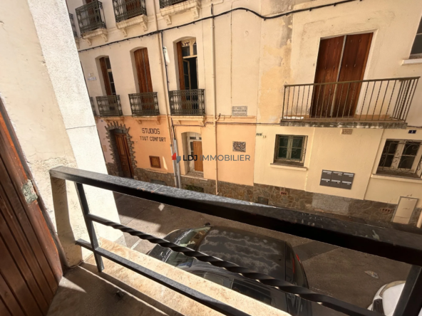 Appartement T2 de 34,74 m² à Amélie-les-Bains près du centre et des Thermes