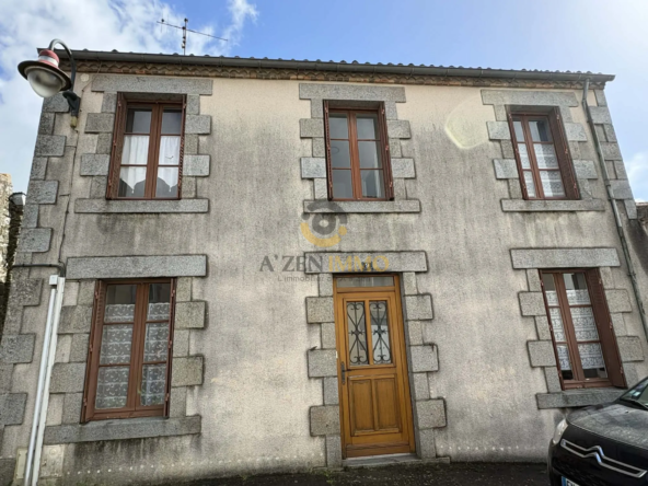 Maison à vendre à Faye-l'Abbesse, 104 m² avec jardin et garage