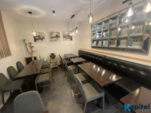 Restaurant à vendre dans le 17e arrondissement de Paris, proche du parc Monceau