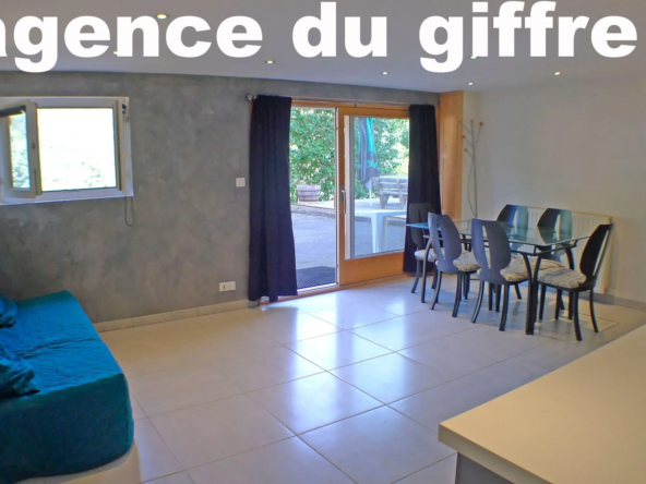 Investissement immobilier à Sixt-Fer-à-Cheval avec terrasse et parking privé