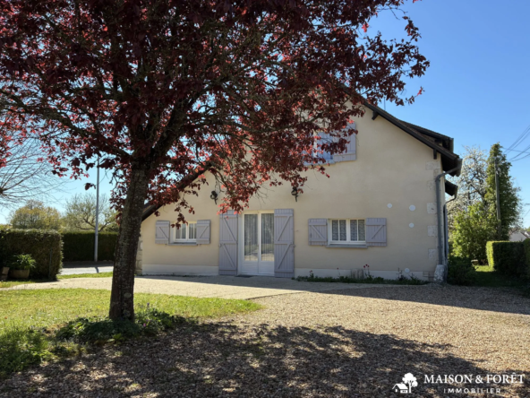 Maison individuelle à vendre à Ouzouer-sur-Trézée - 136 m² avec terrain et garage