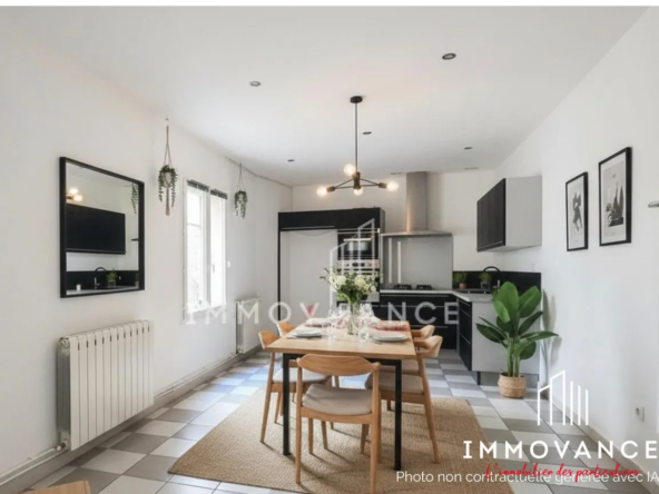 E Maison de village rénovée avec 3 chambres et cave à Poussan