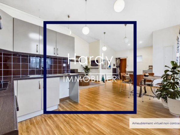 Appartement T3 lumineux de 64 m² à Boisemont avec stationnement privé